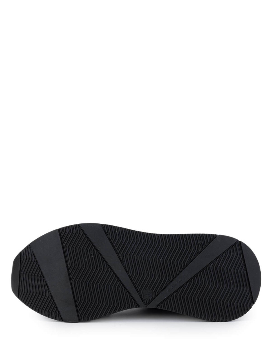 Tamer Tanca Kadın Hakiki Deri Siyah Rugan Sneakers & Spor Ayakkabı