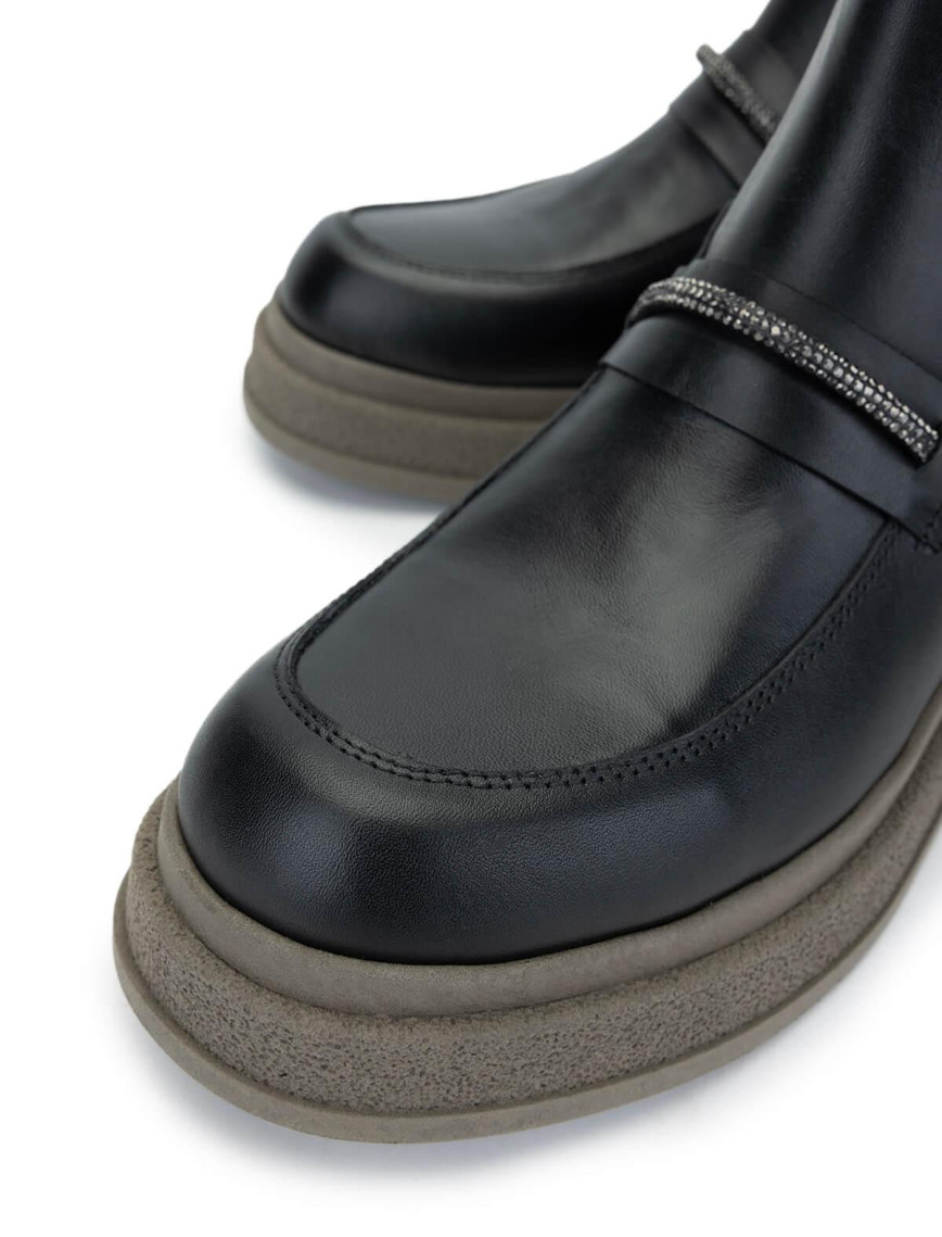 Tamer Tanca Kadın Hakiki Deri Siyah Deri Casual Bot Tamer Tanca Kadın Hakiki Deri Siyah Deri Casual Bot