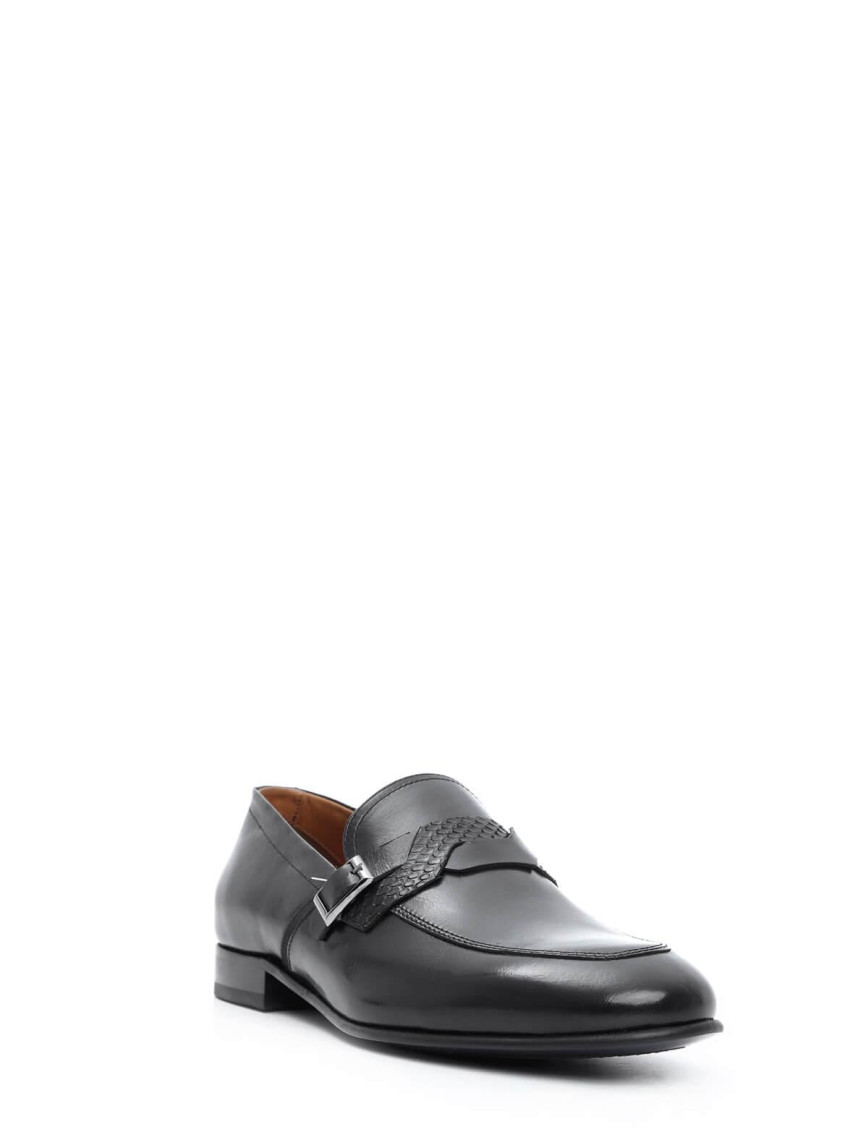 Tamer Tanca Erkek Hakiki Deri Siyah Bufalo Makosen Ayakkabı Tamer Tanca Erkek Hakiki Deri Siyah Bufalo Makosen Ayakkabı