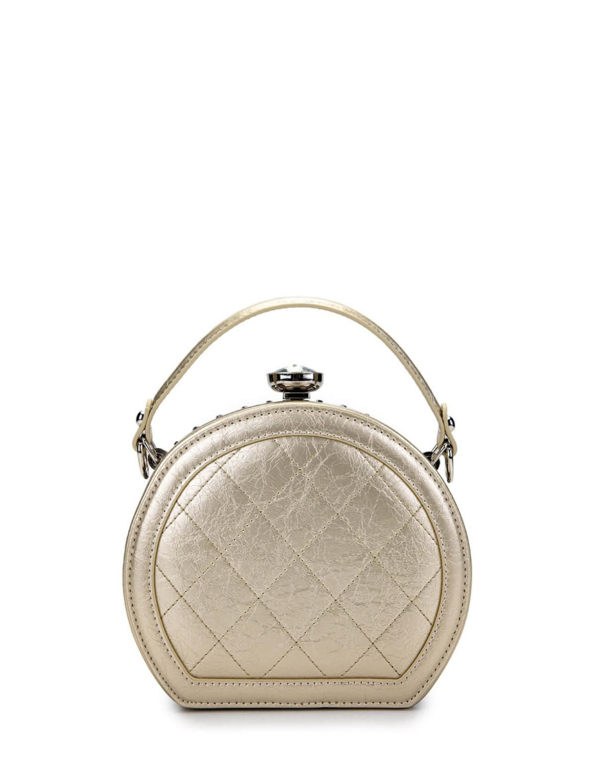 Tamer Tanca Kadın Vegan Gold Omuz Çanta Tamer Tanca Kadın Vegan Gold Omuz Çanta