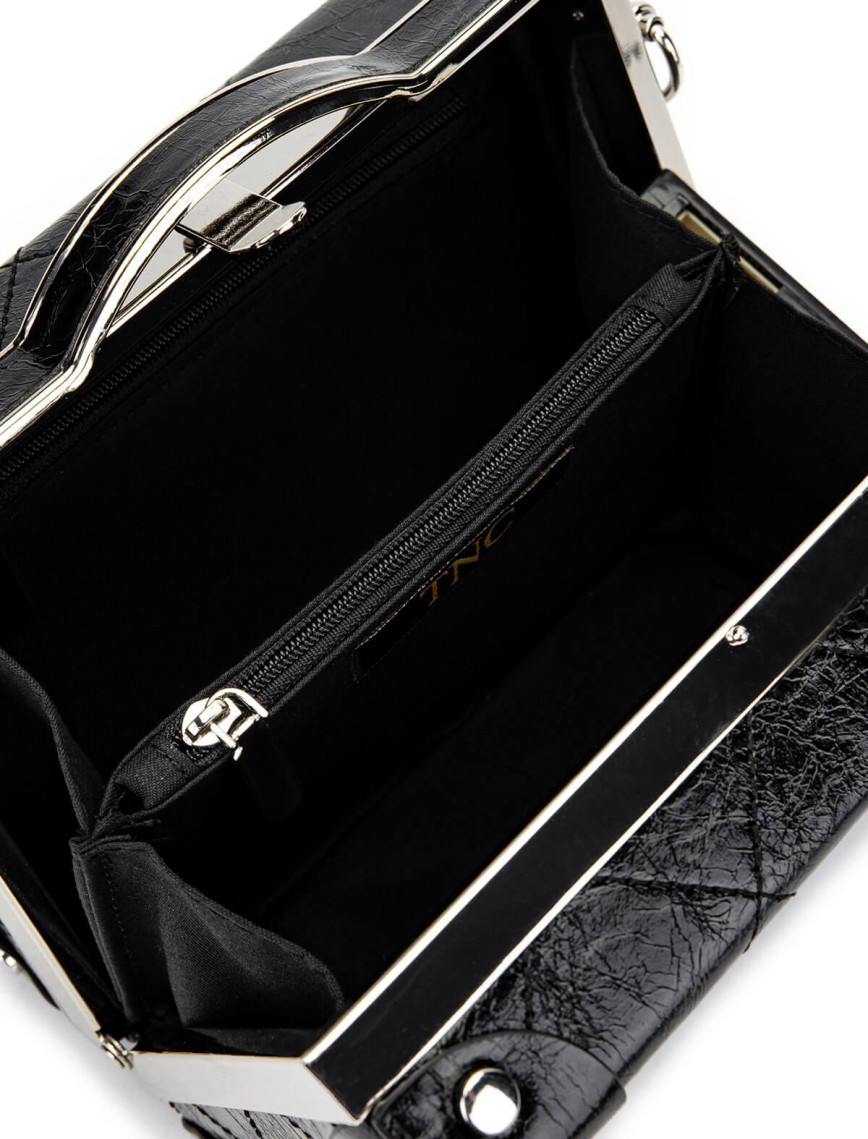 Tamer Tanca Kadın Vegan Siyah Omuz Çanta