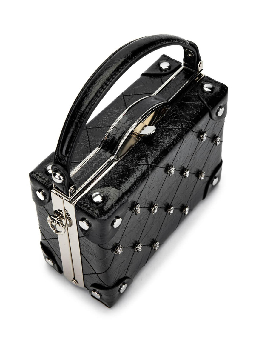 Tamer Tanca Kadın Vegan Siyah Omuz Çanta