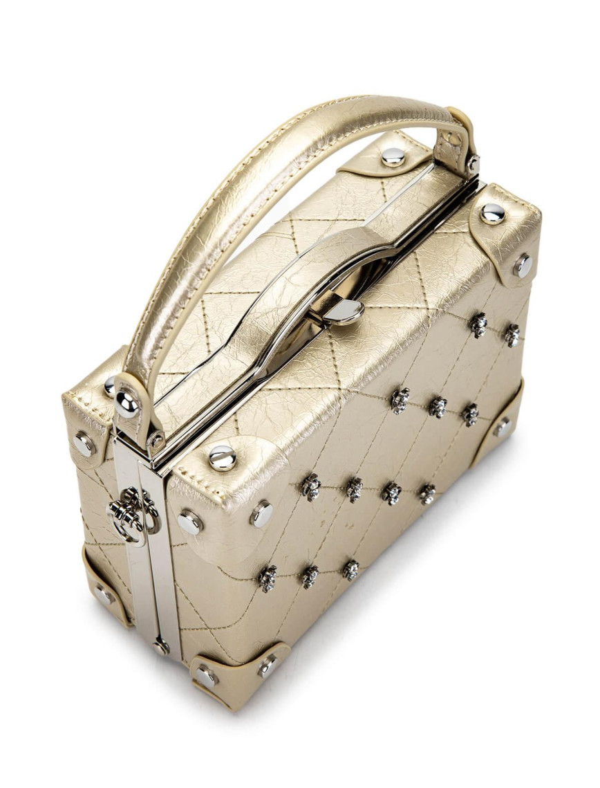 Tamer Tanca Kadın Vegan Gold Omuz Çanta