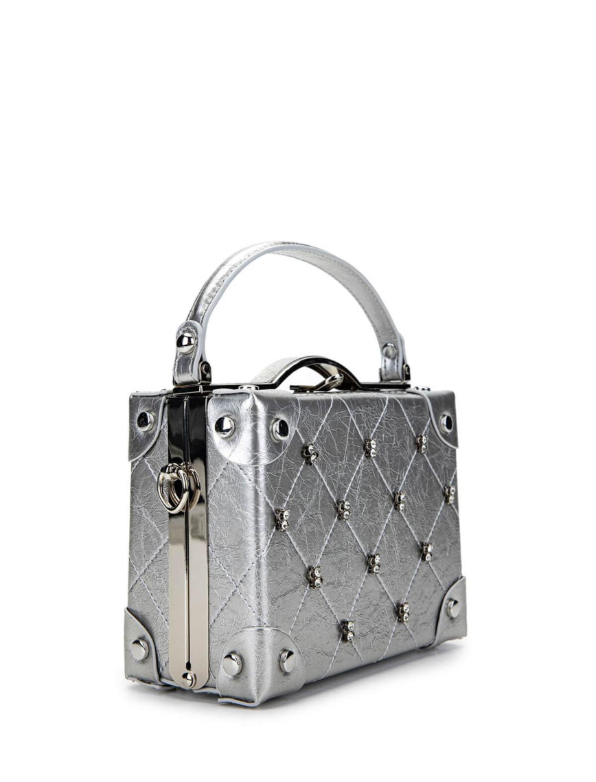 Tamer Tanca Kadın Vegan Gri Omuz Çanta