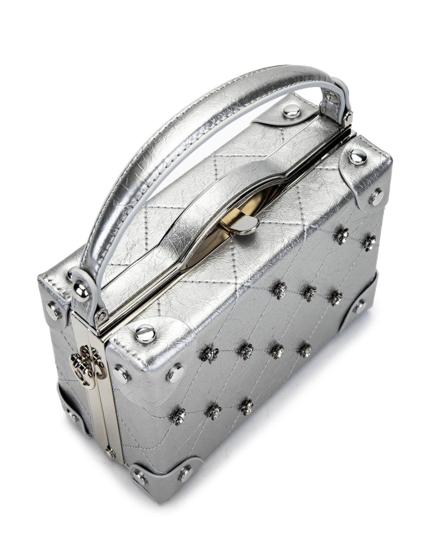 Tamer Tanca Kadın Vegan Gri Omuz Çanta