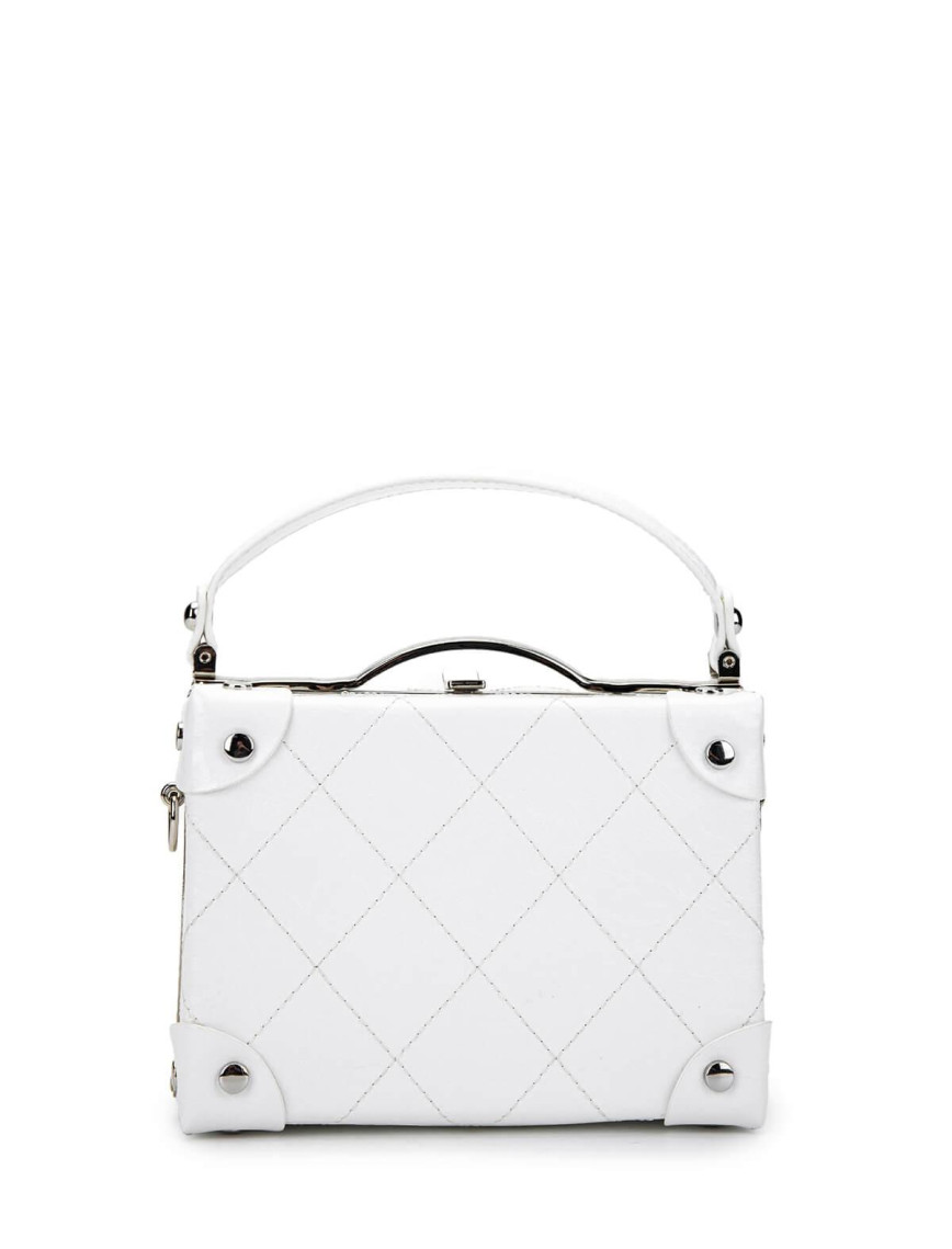 Tamer Tanca Kadın Vegan Beyaz Omuz Çanta