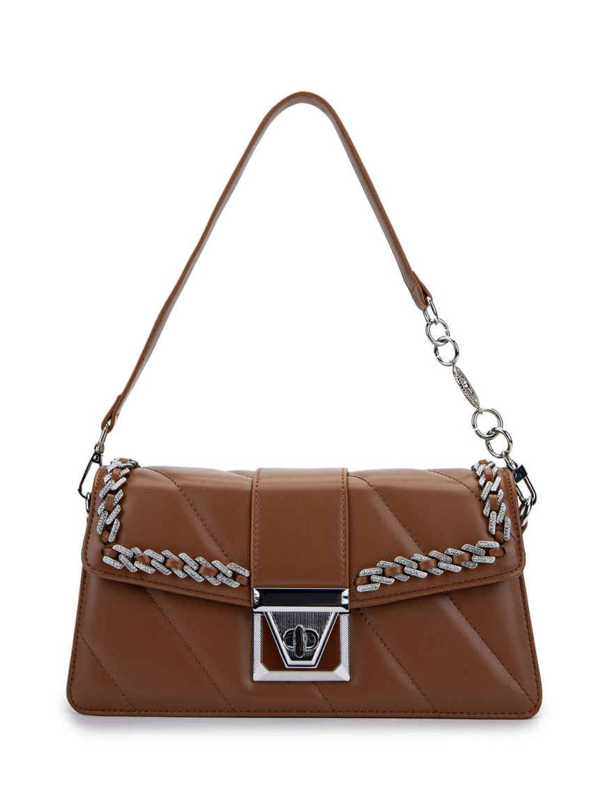 Tamer Tanca Kadın Vegan Camel Omuz Çanta