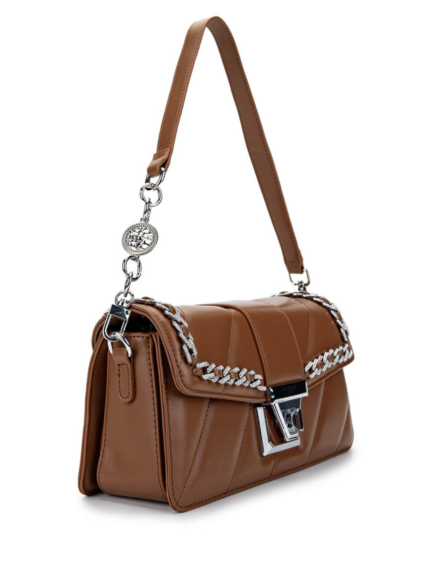 Tamer Tanca Kadın Vegan Camel Omuz Çanta