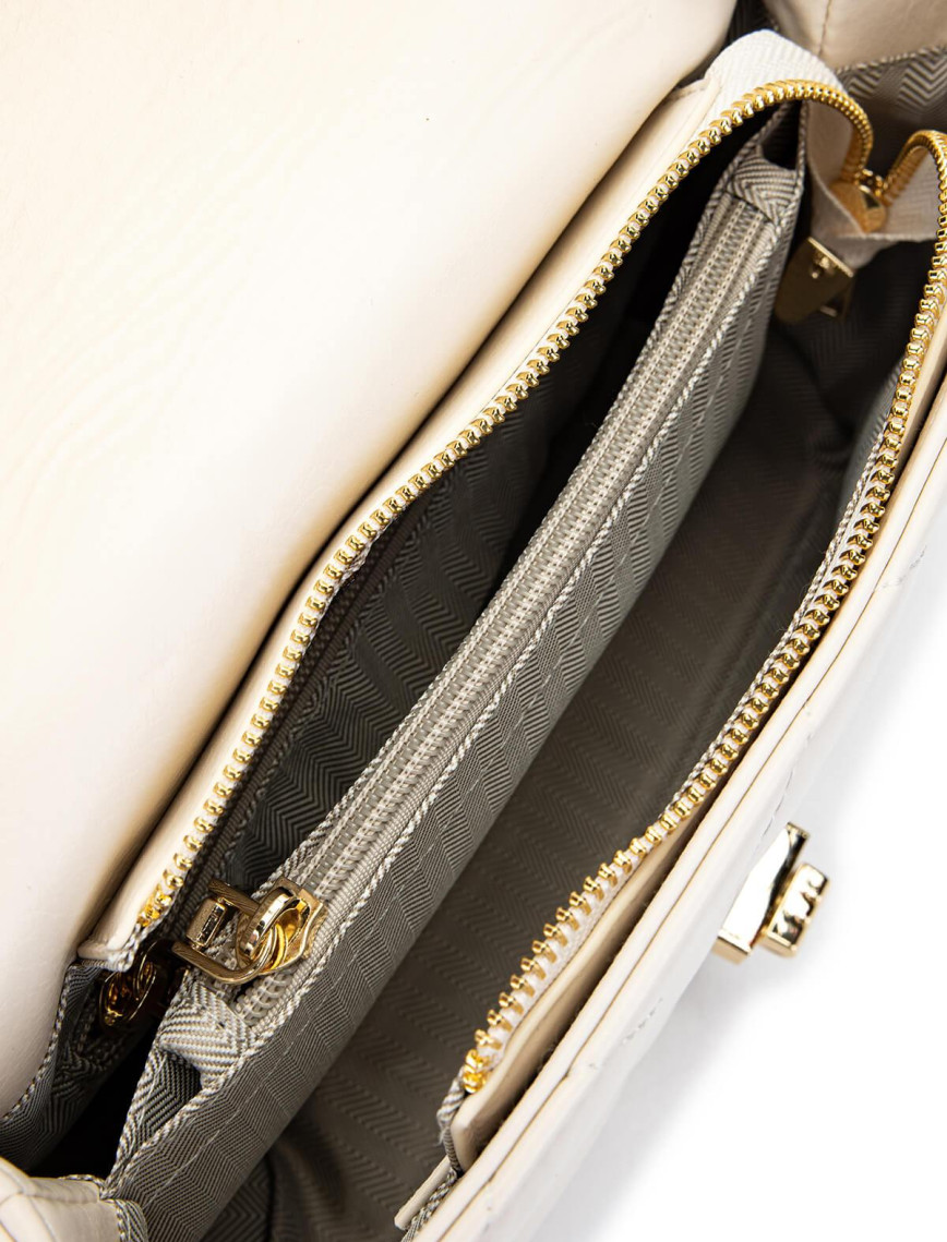 Tamer Tanca Kadın Vegan Bej Omuz Çanta Tamer Tanca Kadın Vegan Bej Omuz Çanta