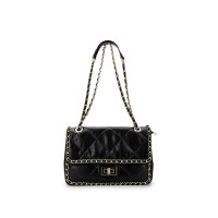 Tamer Tanca Kadın Vegan Siyah Omuz Çanta