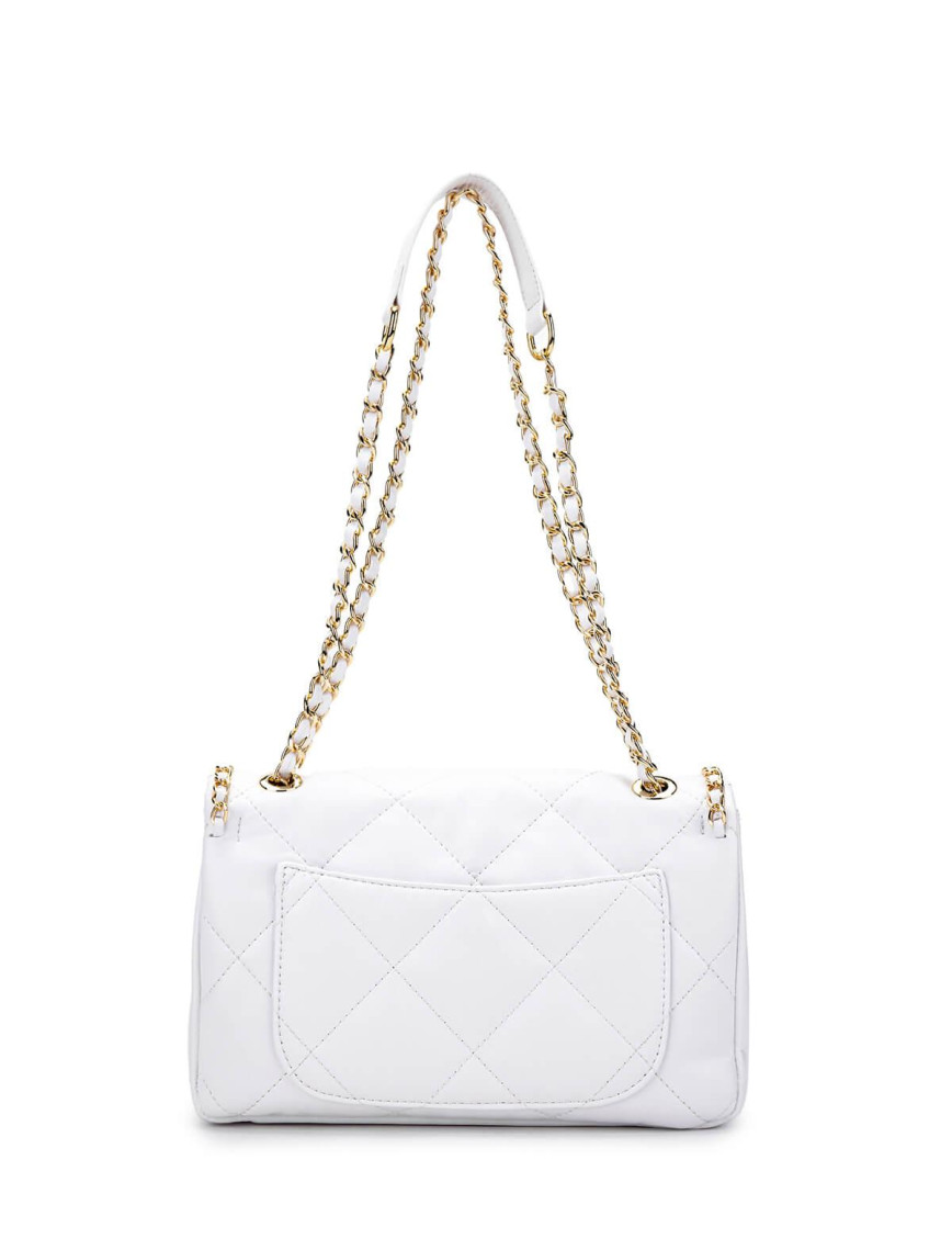 Tamer Tanca Kadın Vegan Beyaz Omuz Çanta