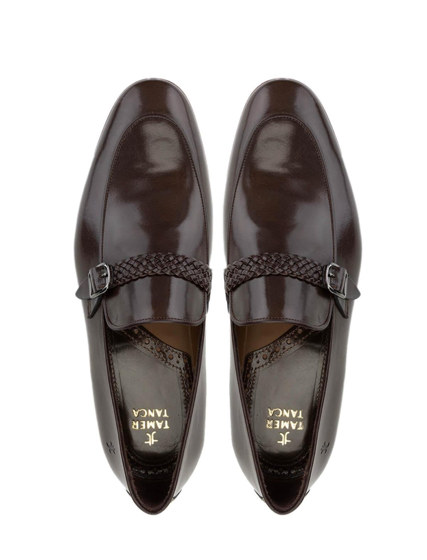 Tamer Tanca Erkek Hakiki Deri Kahverengi Klasik Ayakkabı Tamer Tanca Erkek Hakiki Deri Kahverengi Klasik Ayakkabı