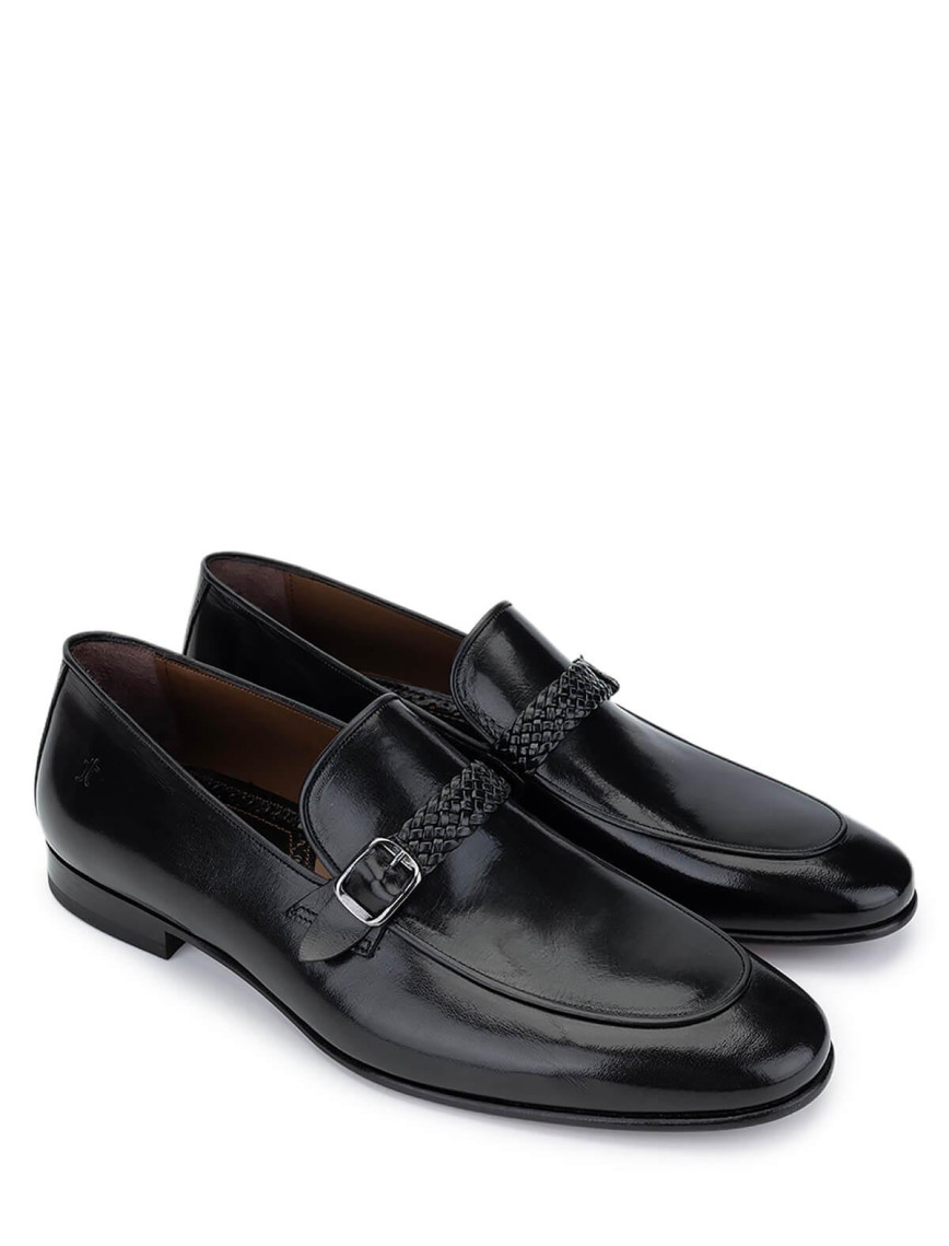 Tamer Tanca Erkek Hakiki Deri Siyah Klasik Ayakkabı Tamer Tanca Erkek Hakiki Deri Siyah Klasik Ayakkabı