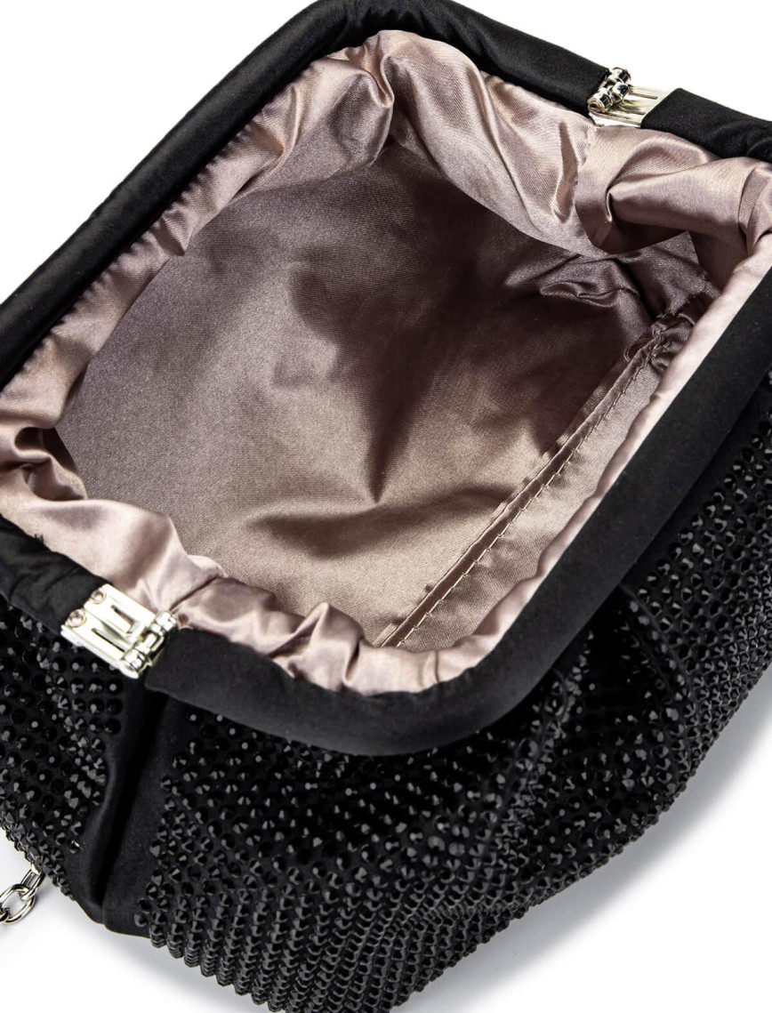 Tamer Tanca Kadın Vegan Siyah Abiye Çanta