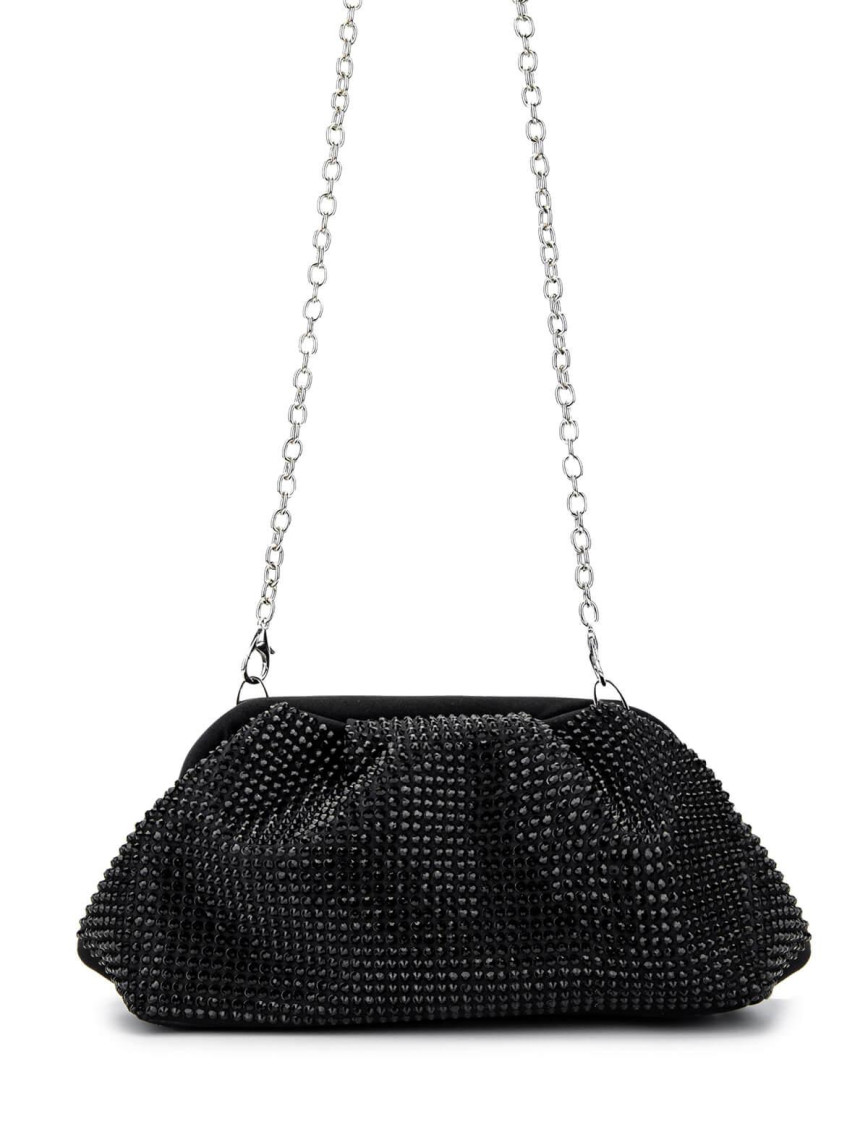 Tamer Tanca Kadın Vegan Gri Abiye Çanta