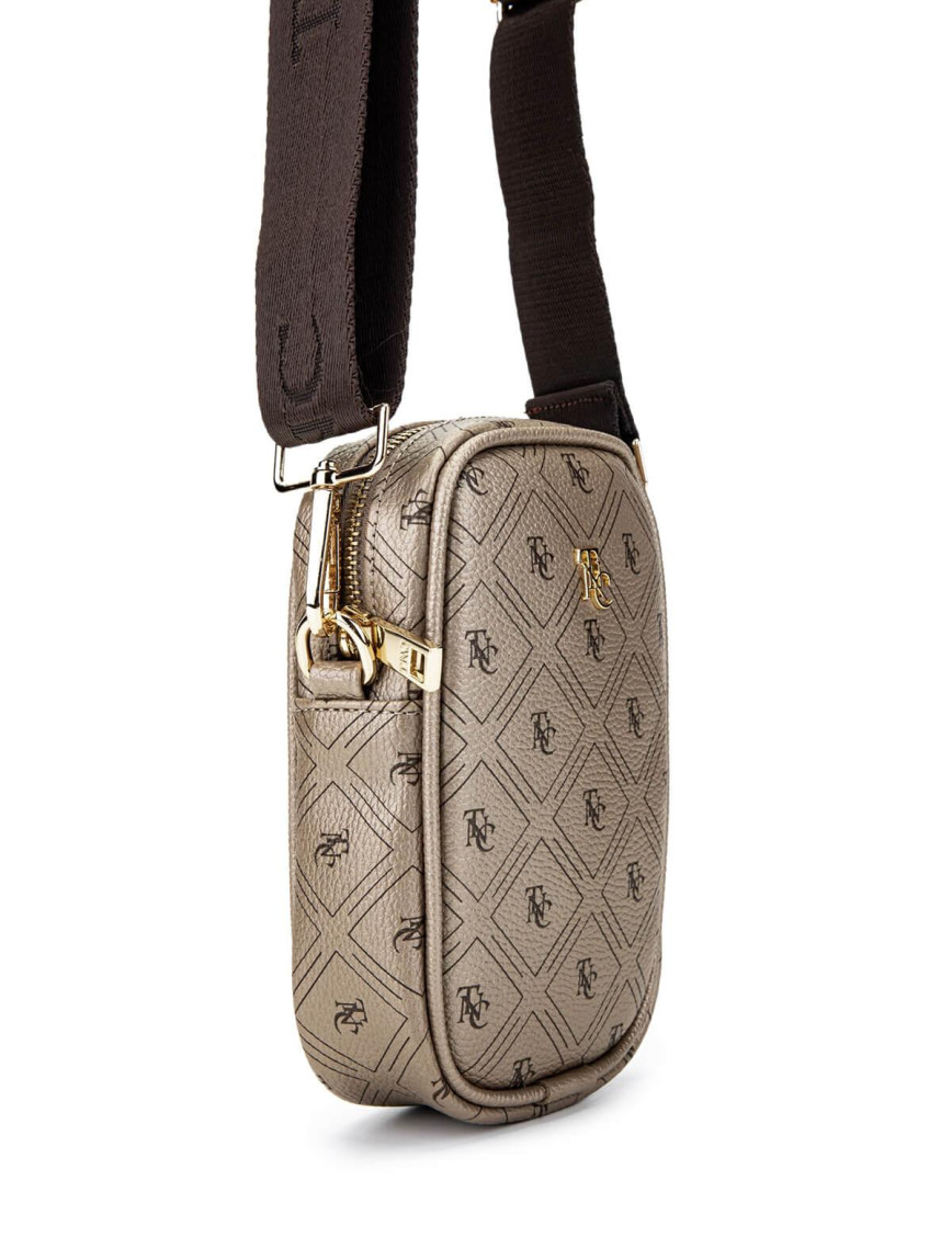 Tamer Tanca Kadın Vegan Altın Postacı Çanta