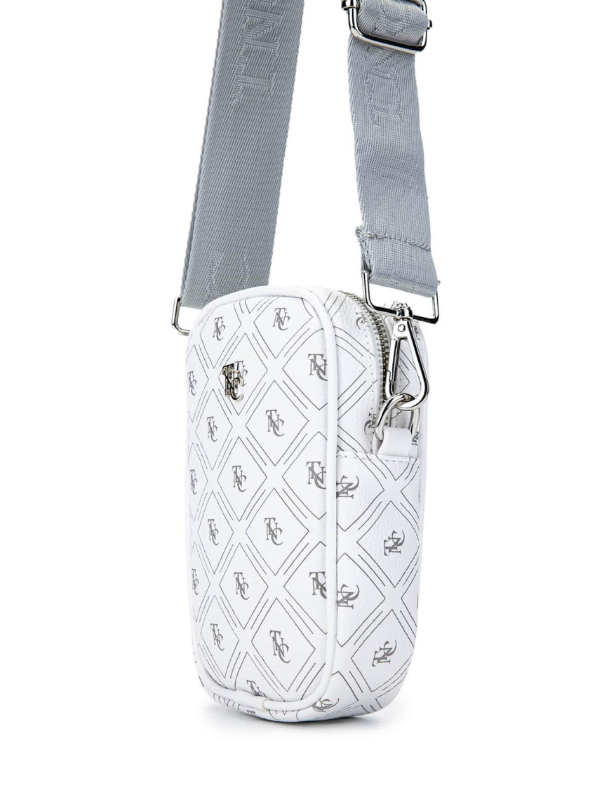 Tamer Tanca Kadın Vegan Beyaz Postacı Çanta Tamer Tanca Kadın Vegan Beyaz Postacı Çanta