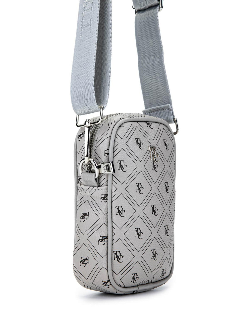 Tamer Tanca Kadın Vegan Gri Postacı Çanta