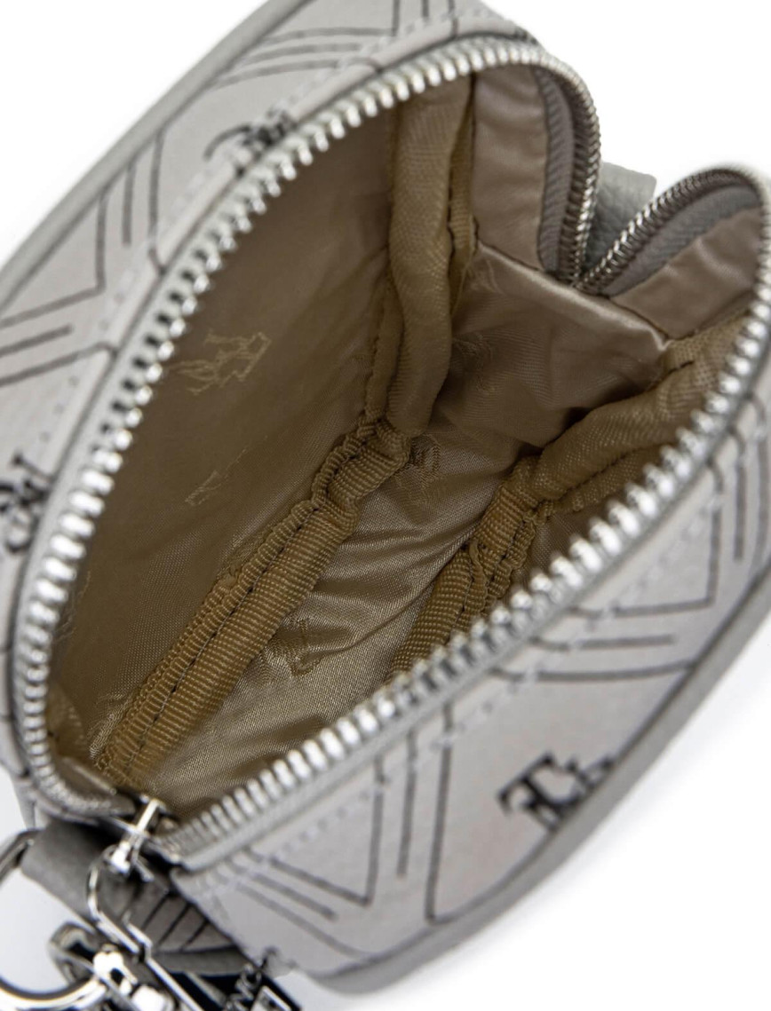 Tamer Tanca Kadın Vegan Gri Postacı Çanta