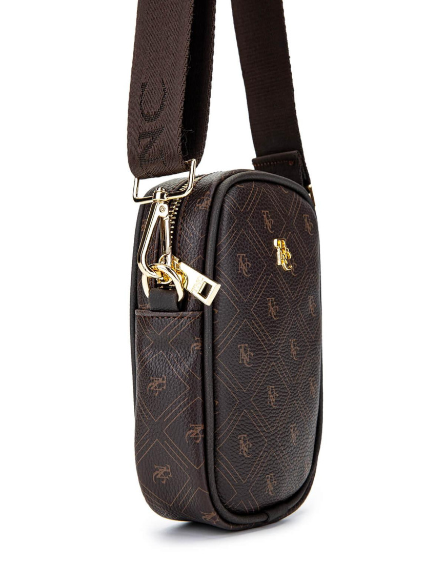 Tamer Tanca Kadın Vegan Kahverengi Postacı Çanta Tamer Tanca Kadın Vegan Kahverengi Postacı Çanta