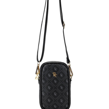 Tamer Tanca Kadın Vegan Siyah Postacı Çanta