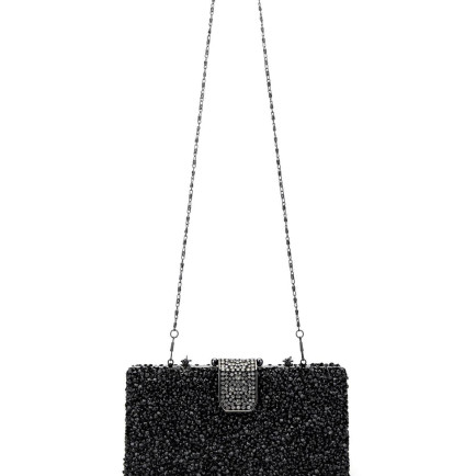 Tamer Tanca Kadın Vegan Siyah Abiye Çanta