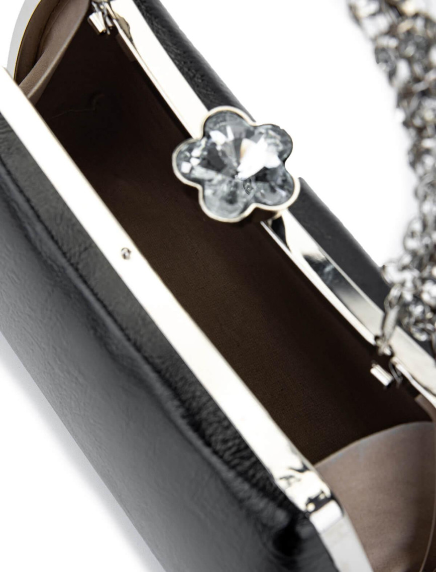 Tamer Tanca Kadın Vegan Siyah Abiye Çanta Tamer Tanca Kadın Vegan Siyah Abiye Çanta