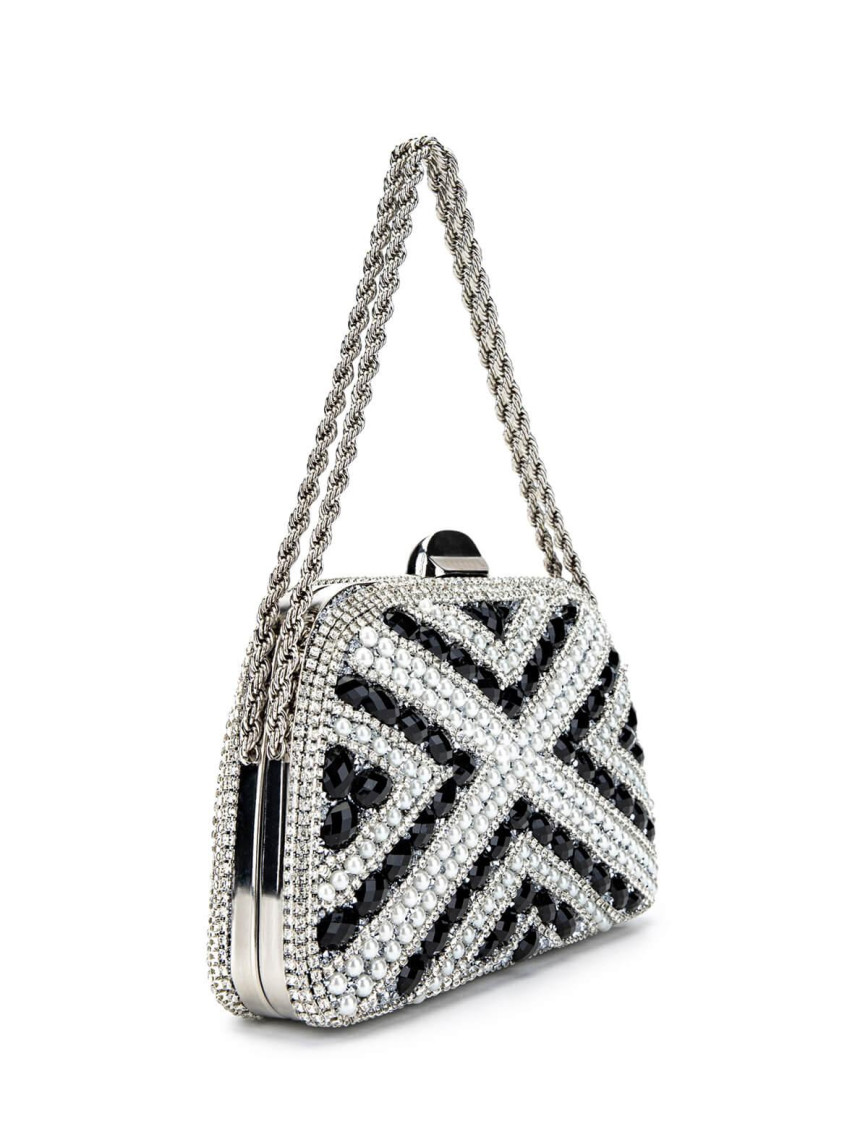 Tamer Tanca Kadın Vegan Siyah Abiye Çanta Tamer Tanca Kadın Vegan Siyah Abiye Çanta