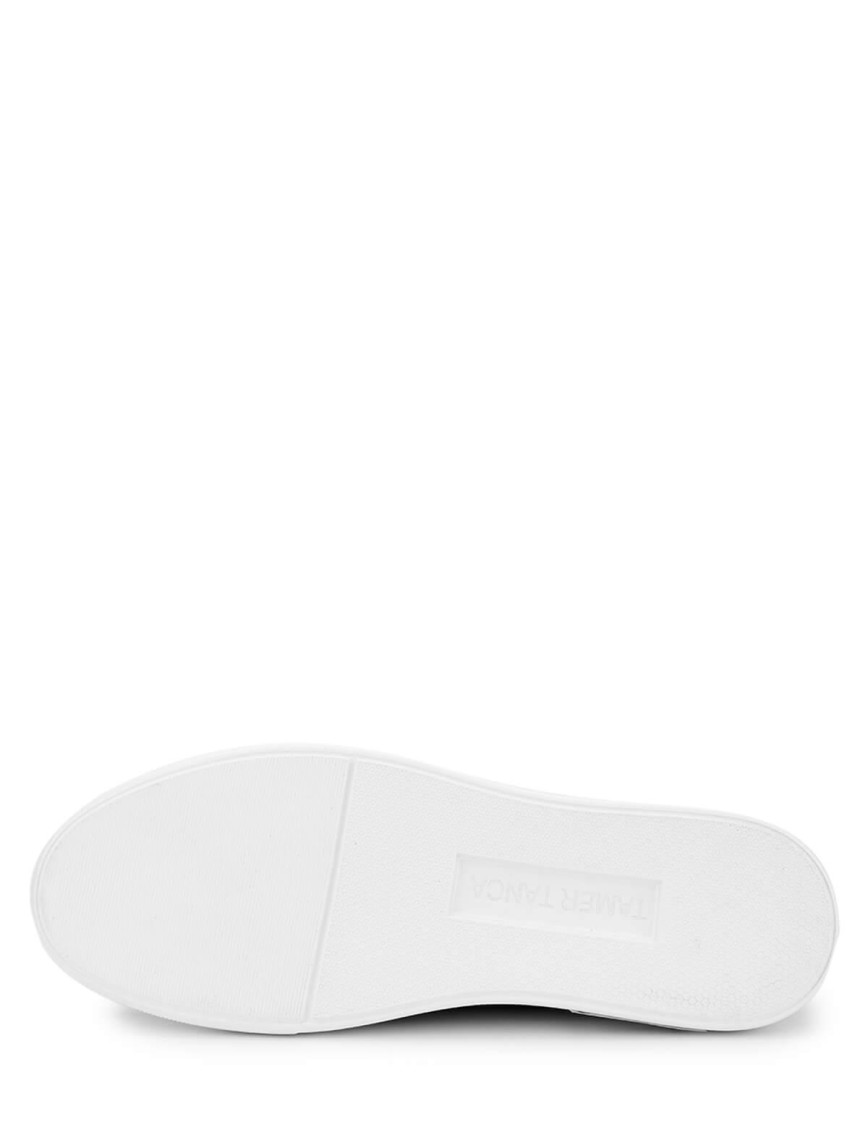 Tamer Tanca Erkek Hakiki Deri Bej Loafer Ayakkabı