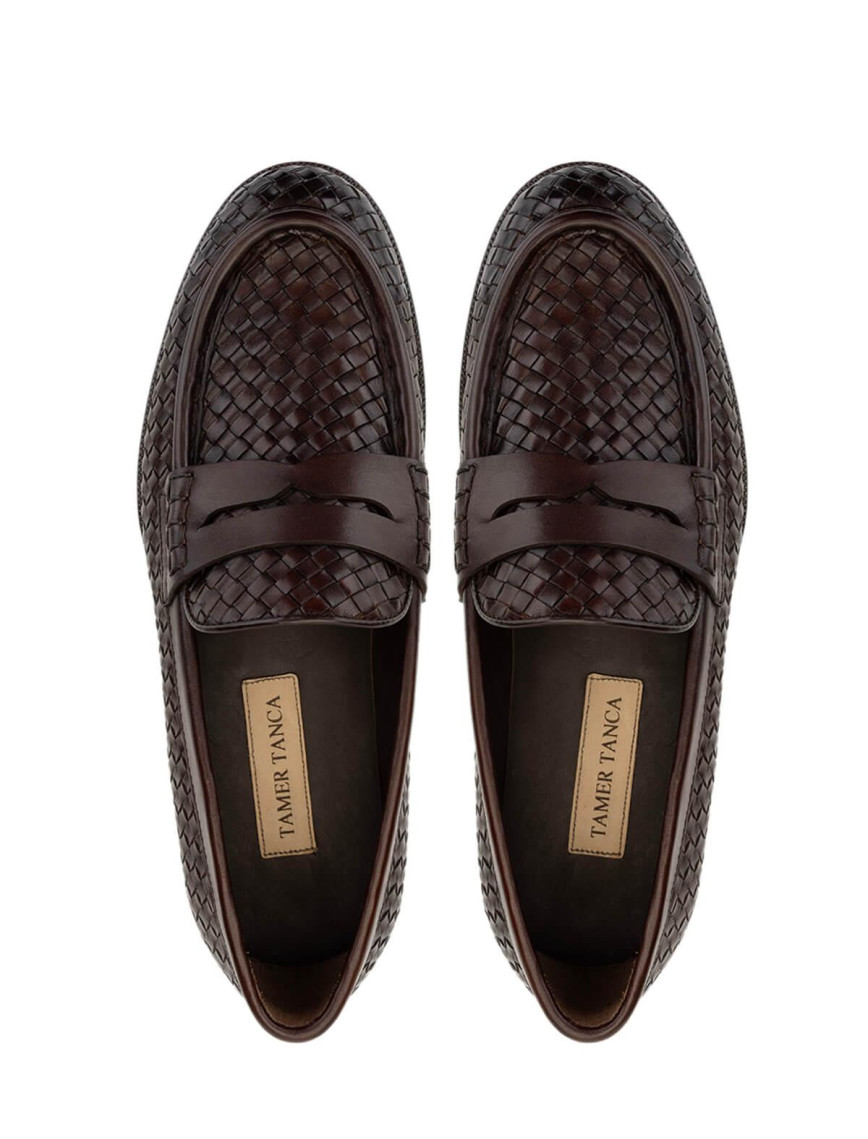 Tamer Tanca Erkek Hakiki Deri Kahverengi Loafer Ayakkabı Tamer Tanca Erkek Hakiki Deri Kahverengi Loafer Ayakkabı