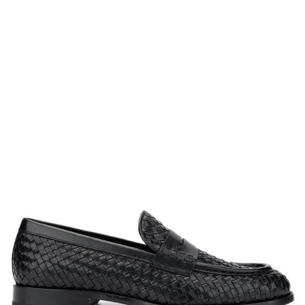 Tamer Tanca Erkek Hakiki Deri Siyah Loafer Ayakkabı