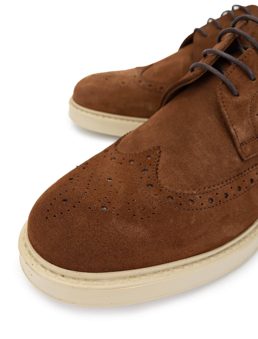 Tamer Tanca Erkek Hakiki Deri Kahverengi Casual Ayakkabı Tamer Tanca Erkek Hakiki Deri Kahverengi Casual Ayakkabı