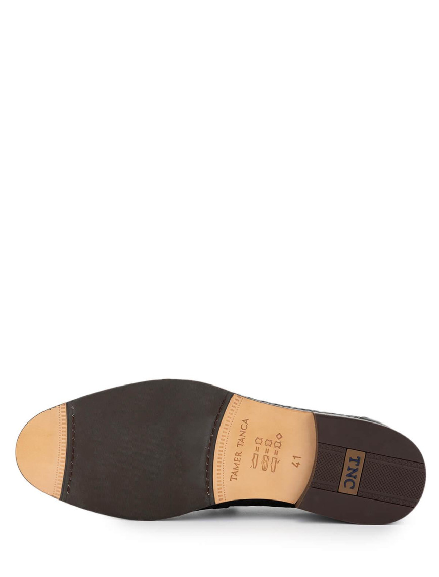 Tamer Tanca Erkek Hakiki Deri Kahverengi Klasik Ayakkabı Tamer Tanca Erkek Hakiki Deri Kahverengi Klasik Ayakkabı