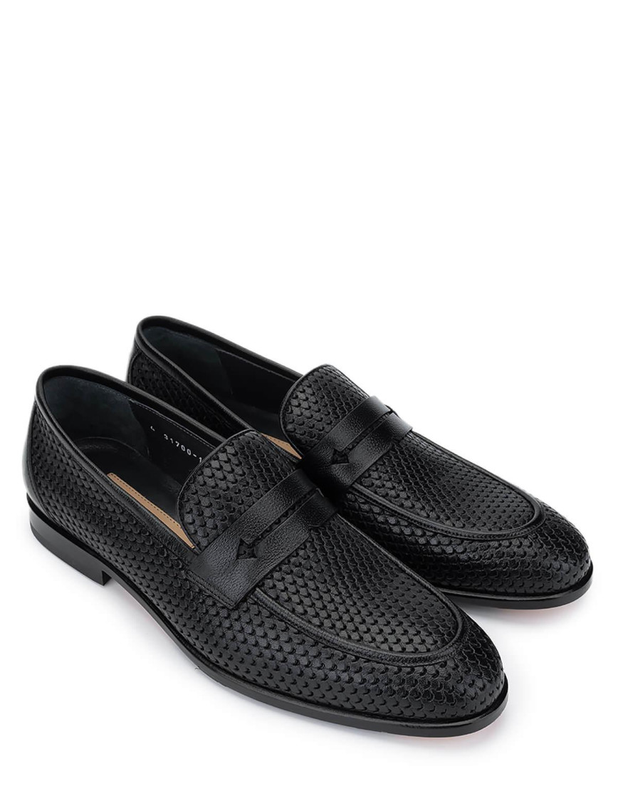 Tamer Tanca Erkek Hakiki Deri Siyah Klasik Ayakkabı Tamer Tanca Erkek Hakiki Deri Siyah Klasik Ayakkabı