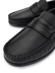 Tamer Tanca Erkek Hakiki Deri Siyah Floter Loafer Ayakkabı Tamer Tanca Erkek Hakiki Deri Siyah Floter Loafer Ayakkabı