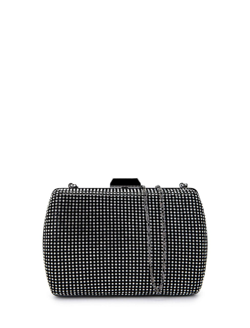 Tamer Tanca Kadın Vegan Siyah Abiye Çanta Tamer Tanca Kadın Vegan Siyah Abiye Çanta