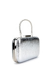 Tamer Tanca Kadın Vegan Gümüş Abiye Çanta