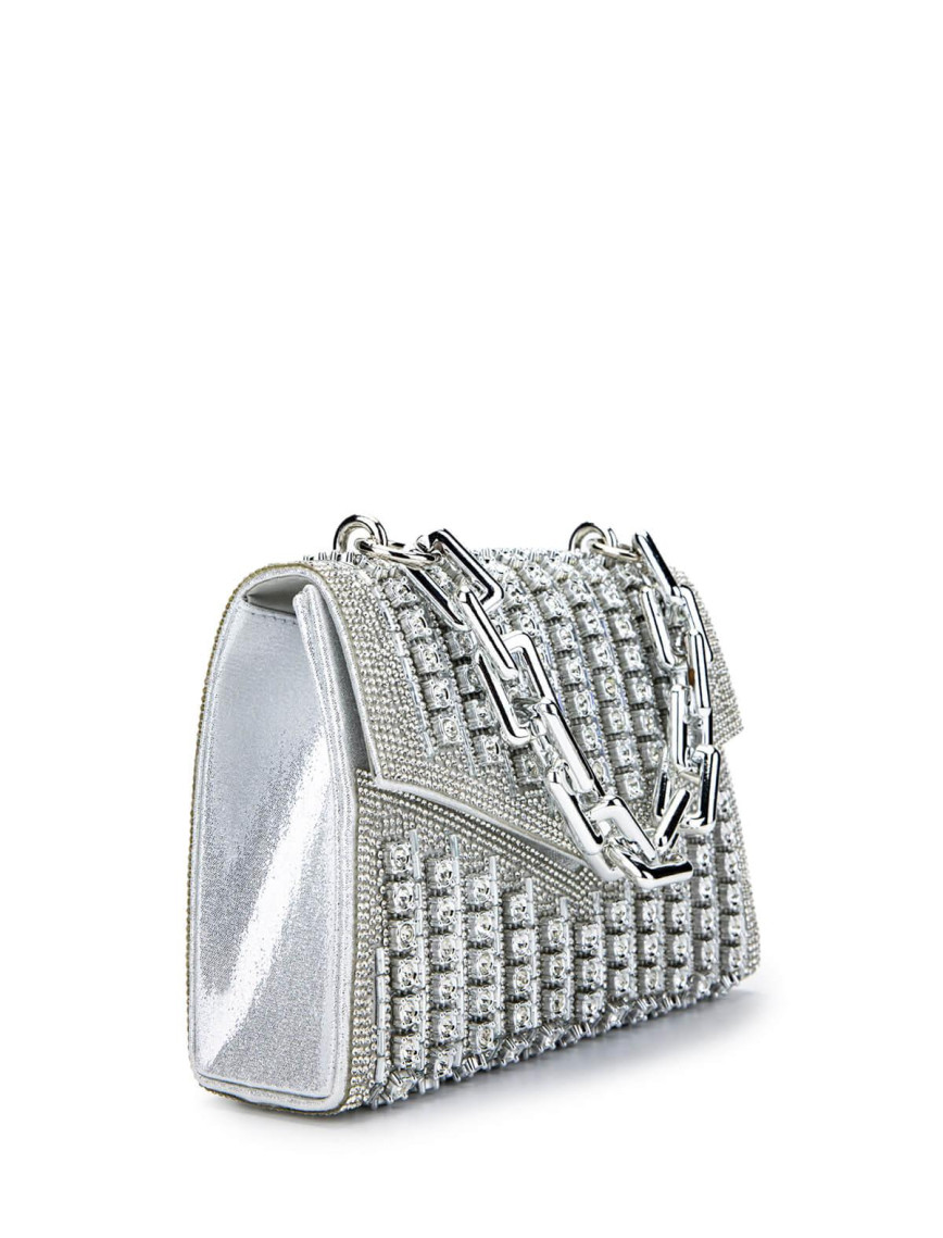 Tamer Tanca Kadın Vegan Gri Abiye Çanta Tamer Tanca Kadın Vegan Gri Abiye Çanta