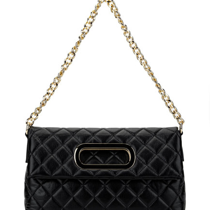 Tamer Tanca Kadın Vegan Siyah Omuz Çanta