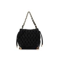 Tamer Tanca Kadın Vegan Siyah Omuz Çanta Tamer Tanca Kadın Vegan Siyah Omuz Çanta