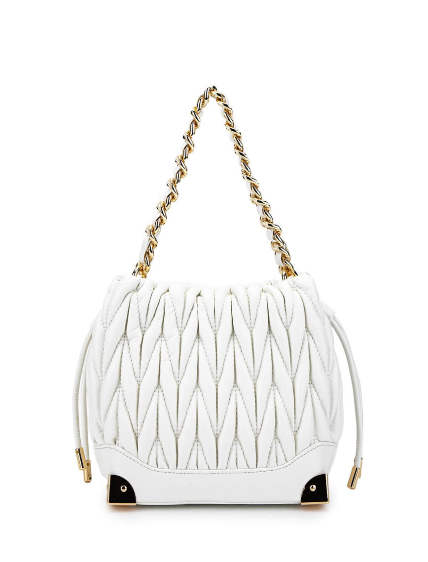 Tamer Tanca Kadın Vegan Beyaz Omuz Çanta Tamer Tanca Kadın Vegan Beyaz Omuz Çanta