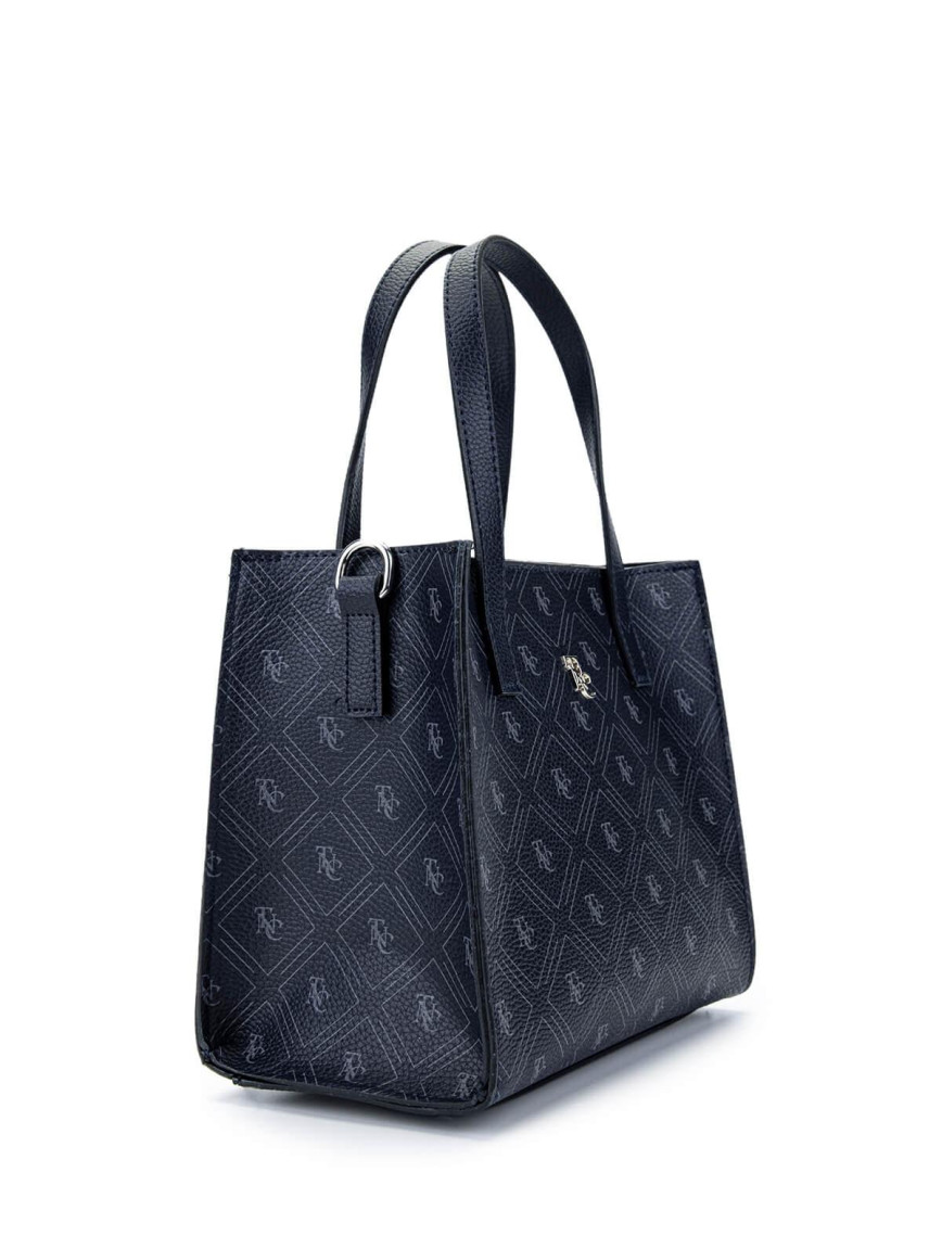 Tamer Tanca Kadın Vegan Lacivert Omuz Çanta