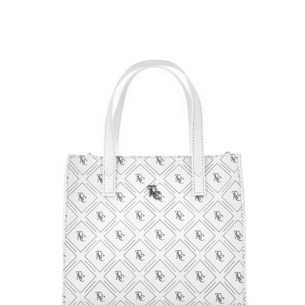 Tamer Tanca Kadın Vegan Beyaz Omuz Çanta