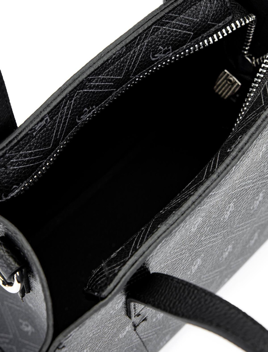 Tamer Tanca Kadın Vegan Siyah Omuz Çanta