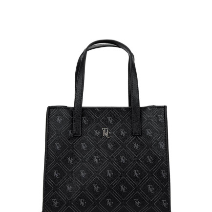 Tamer Tanca Kadın Vegan Siyah Omuz Çanta Tamer Tanca Kadın Vegan Siyah Omuz Çanta