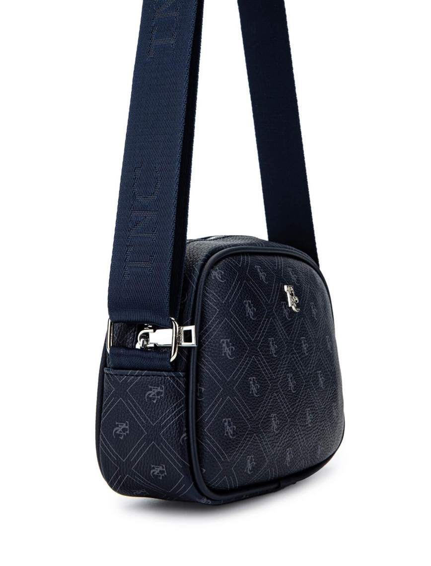 Tamer Tanca Kadın Vegan Lacivert Postacı Çanta Tamer Tanca Kadın Vegan Lacivert Postacı Çanta