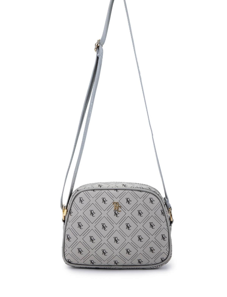 Tamer Tanca Kadın Vegan Gri Postacı Çanta Tamer Tanca Kadın Vegan Gri Postacı Çanta