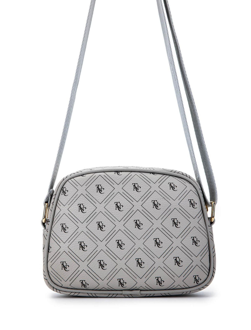 Tamer Tanca Kadın Vegan Gri Postacı Çanta Tamer Tanca Kadın Vegan Gri Postacı Çanta