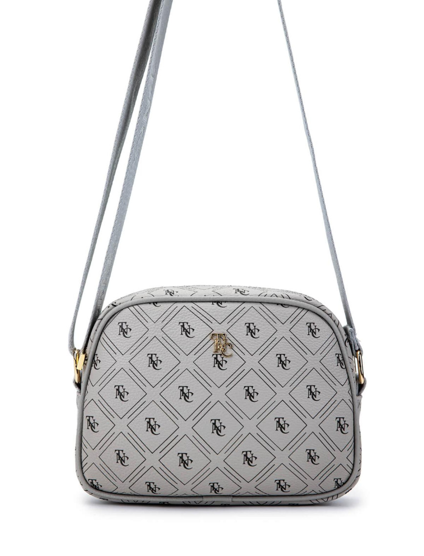 Tamer Tanca Kadın Vegan Gri Postacı Çanta Tamer Tanca Kadın Vegan Gri Postacı Çanta