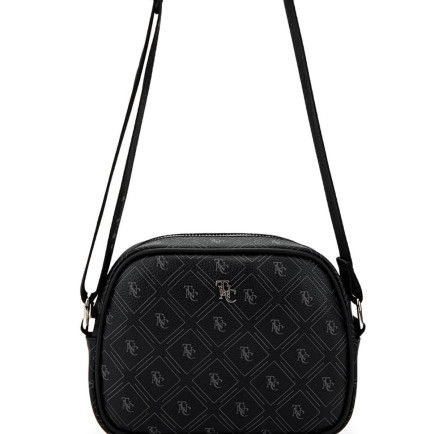 Tamer Tanca Kadın Vegan Siyah Postacı Çanta Tamer Tanca Kadın Vegan Siyah Postacı Çanta